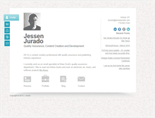 Tablet Screenshot of jessenjurado.com